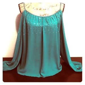 Daytrip Emerald Green Blouse